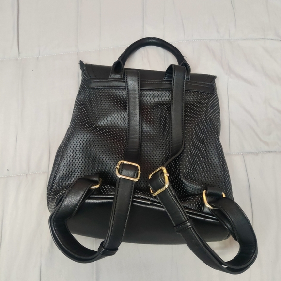 Girlish Black Leather Bag - Picture 6 of 7